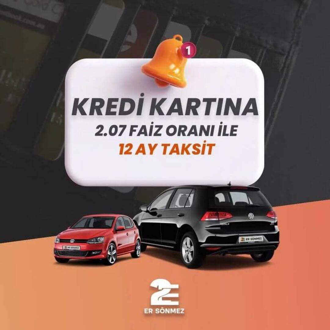 Er Sönmez Kredi Kartına 12 Ay Taksit
